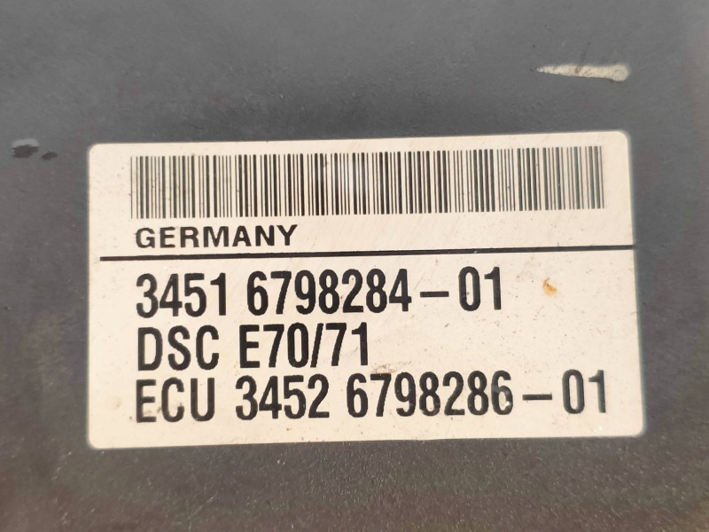 Recambio de abs para bmw x6 (e71) xdrive40d referencia OEM IAM 3451679828401 3452679828601 0265960359