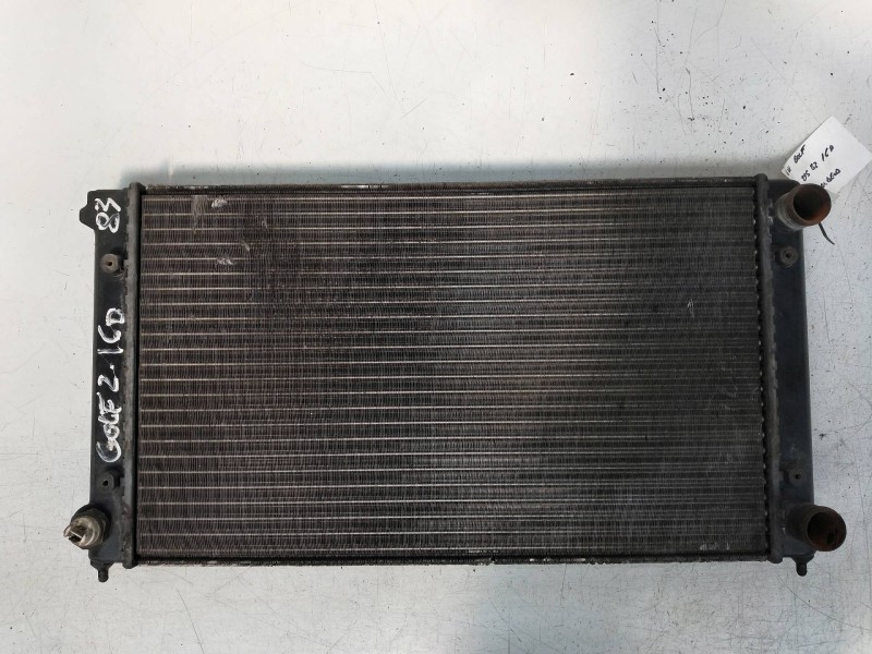 Recambio de radiador agua para volkswagen golf ii (191/193) 1.6 diesel (cr. jk. jp) referencia OEM IAM    Recambio de radiador agua para volkswagen golf ii (191/193) 1.6 diesel (cr. jk. jp) referencia OEM IAM