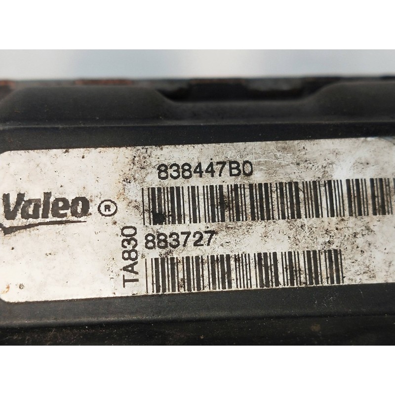 Recambio de radiador agua para volkswagen jetta (165/167) 1.6 diesel (cr. jk. jp) referencia OEM IAM 838447B0  