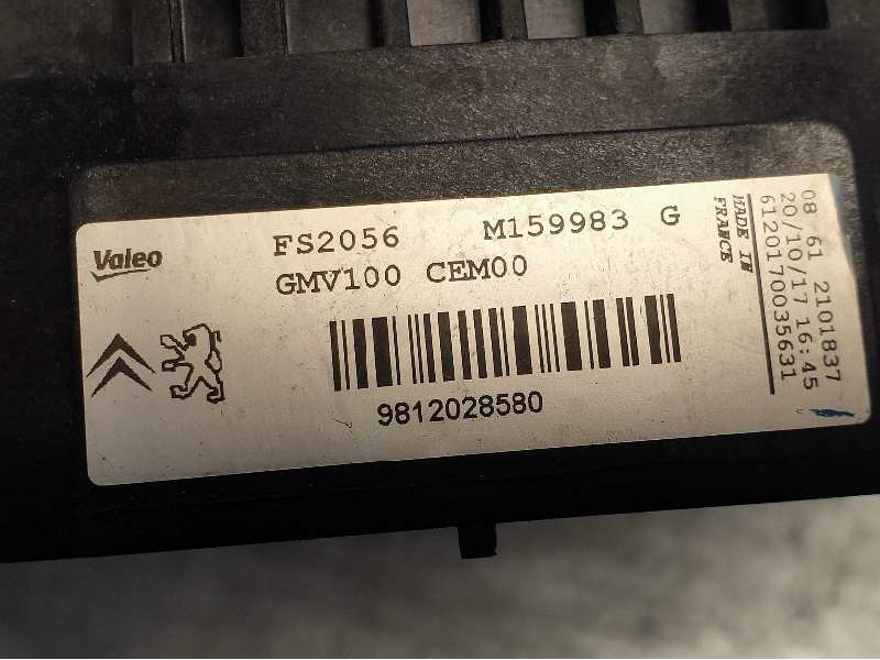 Recambio de electroventilador para peugeot 208 style referencia OEM IAM 9812028580 M159983 