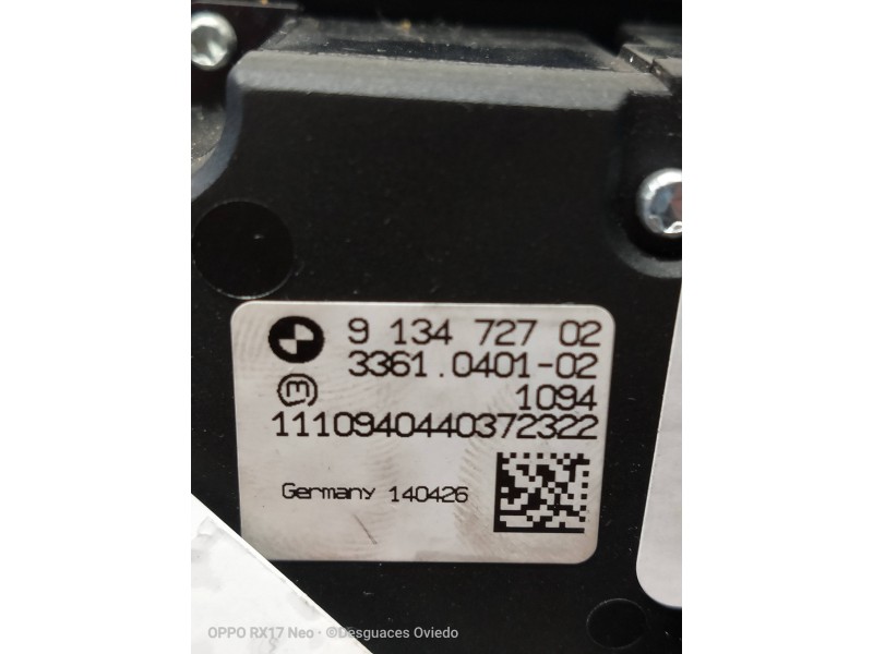 Recambio de mando luces para bmw x6 (e71) xdrive40d referencia OEM IAM 913472702 3361040102 