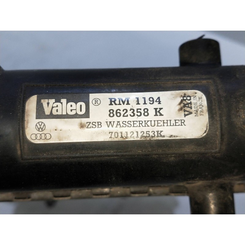 Recambio de radiador agua para volkswagen t4 transporter/furgoneta (mod. 1991) combi referencia OEM IAM 701121253K 862358K 