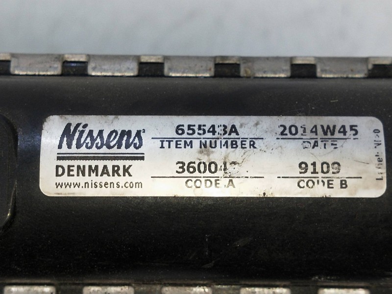 Recambio de radiador agua para volvo s40 berlina 1.8 16v cat referencia OEM IAM 65543A  