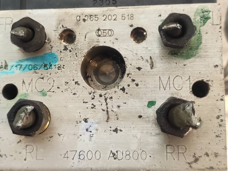 Recambio de abs para nissan primera berlina (p12) acenta referencia OEM IAM 0265202518 47600AU800 