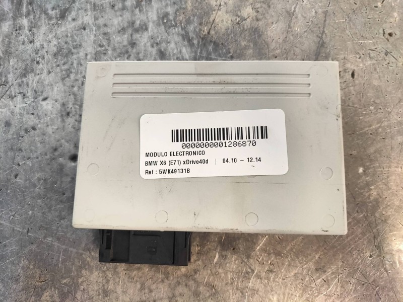 Recambio de modulo electronico para bmw x6 (e71) xdrive40d referencia OEM IAM 5WK49131B 9134707 