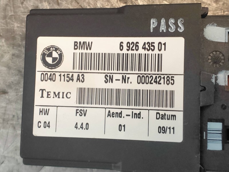 Recambio de modulo electronico para bmw x6 (e71) xdrive40d referencia OEM IAM 692643501  