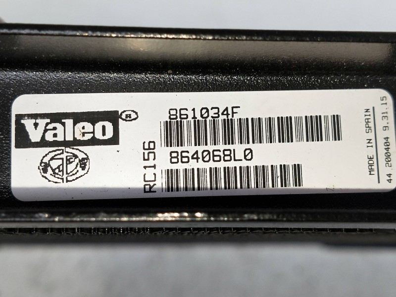 Recambio de radiador agua para fiat bravo (198) 1.9 8v jtd cat referencia OEM IAM 864068L0   Recambio de radiador agua para fiat bravo (198) 1.9 8v jtd cat referencia OEM IAM 864068L0