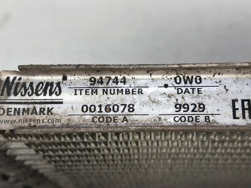 Recambio de condensador / radiador aire acondicionado para alfa romeo 147 (190) 1.9 jtd 8v impression referencia OEM IAM 94744 0