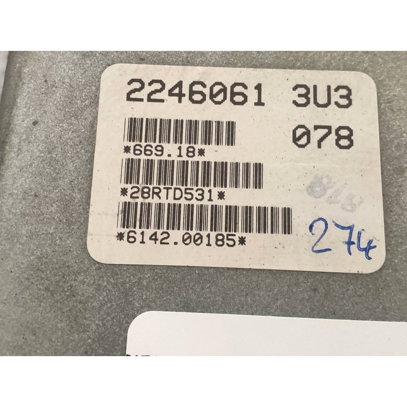 Recambio de centralita motor uce para bmw serie 3 berlina (e36) 318tds referencia OEM IAM 0281001243 2246061 2245541