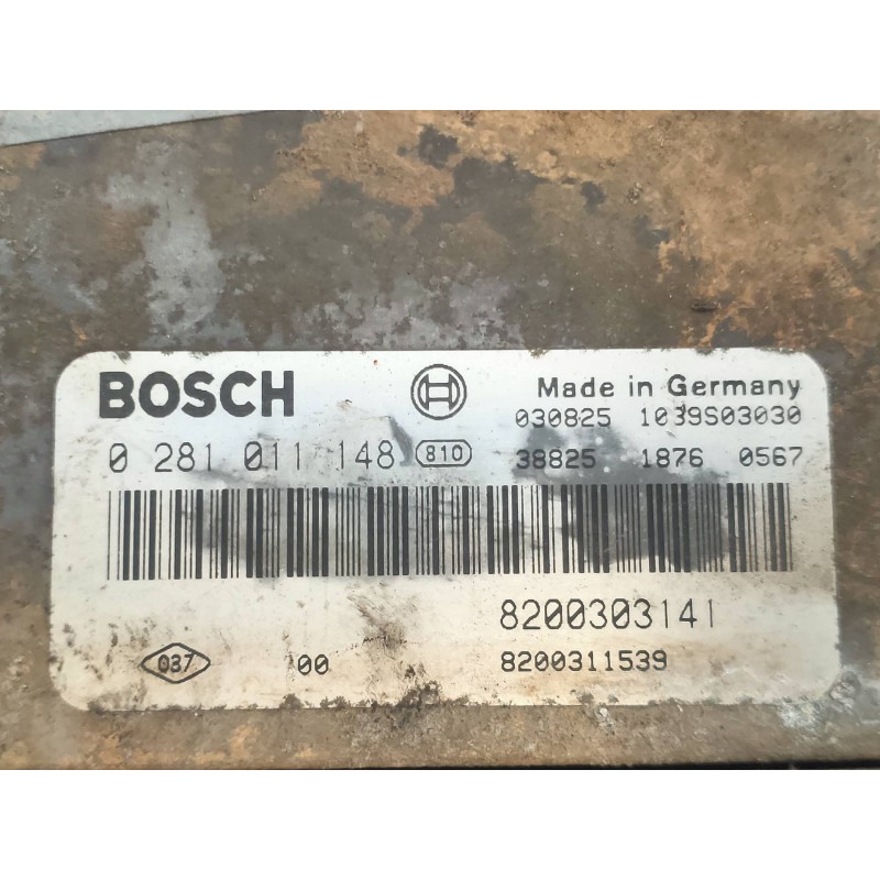 Recambio de centralita motor uce para renault master ii phase 2 caja cerrada l1h1 caja cerrada 3.3 to referencia OEM IAM 0281011