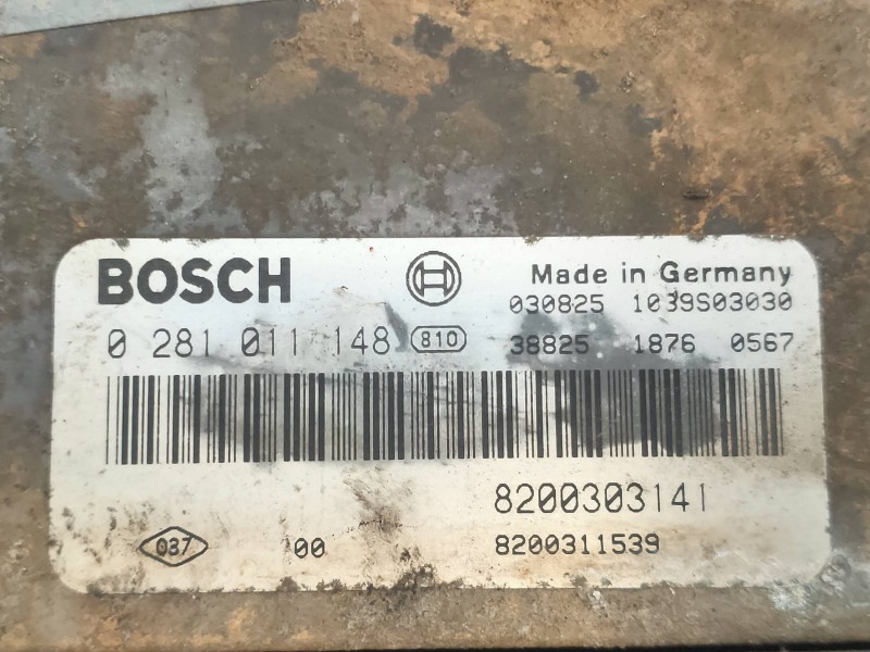 Recambio de centralita motor uce para renault master ii phase 2 caja cerrada l1h1 caja cerrada 3.3 to referencia OEM IAM 0281011