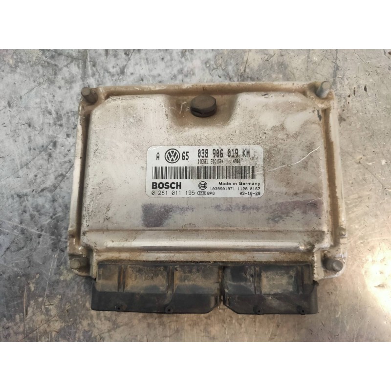 Recambio de centralita motor uce para volkswagen golf iv berlina (1j1) básico referencia OEM IAM 0281011195 038906019KH EDC15P