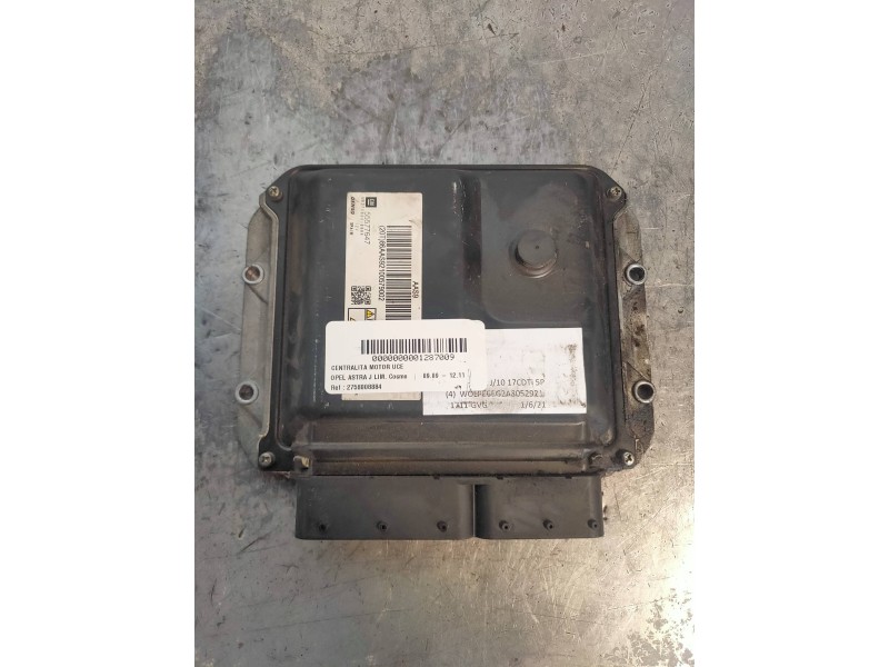 Recambio de centralita motor uce para opel astra j lim. cosmo referencia OEM IAM 55577647 MB2758008884 AAS9