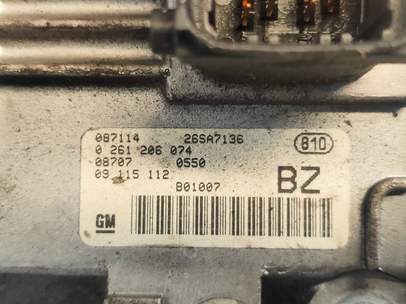 Recambio de centralita motor uce para opel corsa c club referencia OEM IAM 0261206074 BZ 