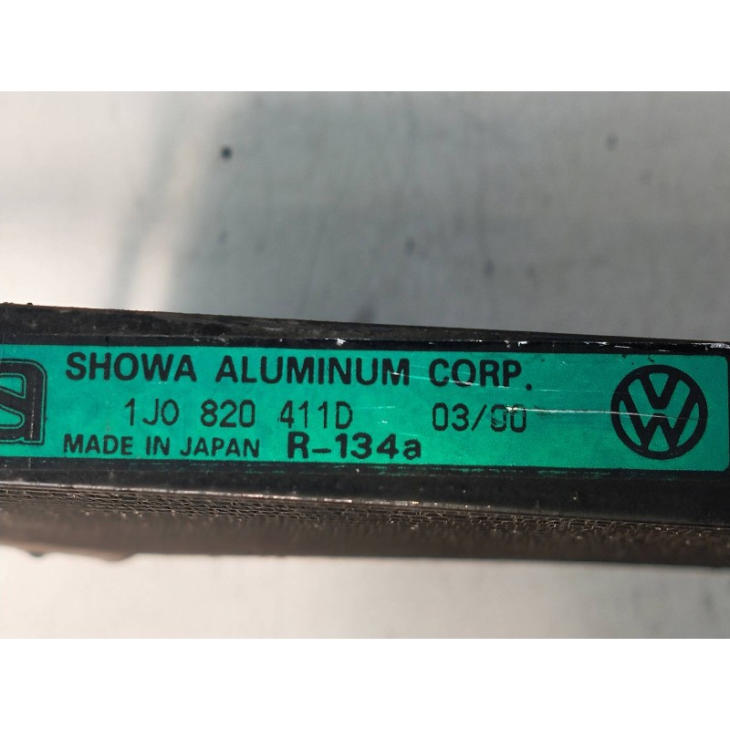Recambio de condensador / radiador aire acondicionado para audi a3 (8l) 1.6 referencia OEM IAM 1J0820411D  