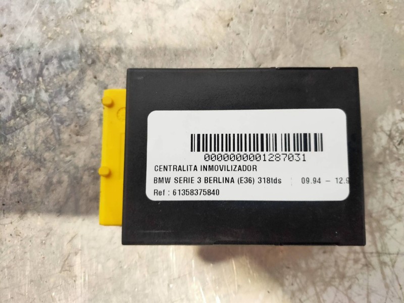 Recambio de centralita inmovilizador para bmw serie 3 berlina (e36) 318tds referencia OEM IAM 61358375840 05393120 