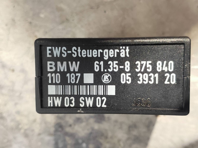 Recambio de centralita inmovilizador para bmw serie 3 berlina (e36) 318tds referencia OEM IAM 61358375840 05393120 