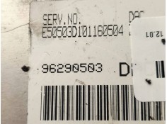 Recambio de centralita motor uce para daewoo nubira berlina cd referencia OEM IAM 96290503   2