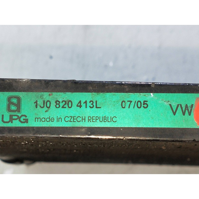 Recambio de condensador / radiador aire acondicionado para audi a3 (8l) 1.9 tdi referencia OEM IAM 1J0820413L  