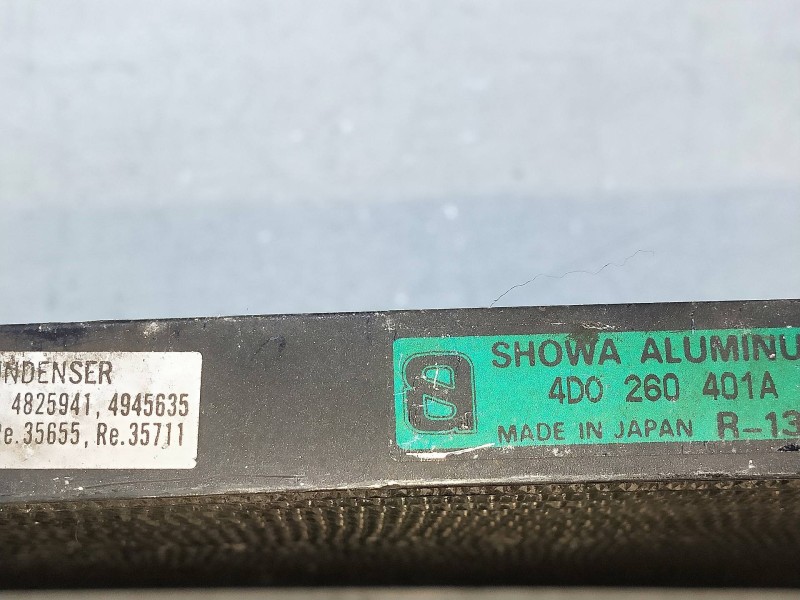 Recambio de condensador / radiador aire acondicionado para audi a8 (d2) 4.2 v8 40v cat (aru) referencia OEM IAM 4D0260401A 48259
