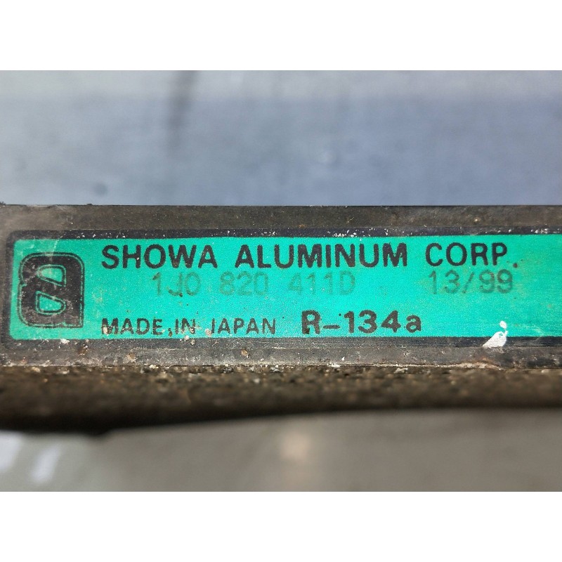 Recambio de condensador / radiador aire acondicionado para audi tt (8n3/8n9) 1.8 20v turbo referencia OEM IAM 1J0820411D  