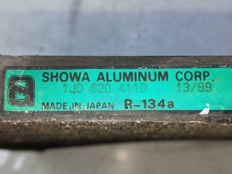 Recambio de condensador / radiador aire acondicionado para audi tt (8n3/8n9) 1.8 20v turbo referencia OEM IAM 1J0820411D  