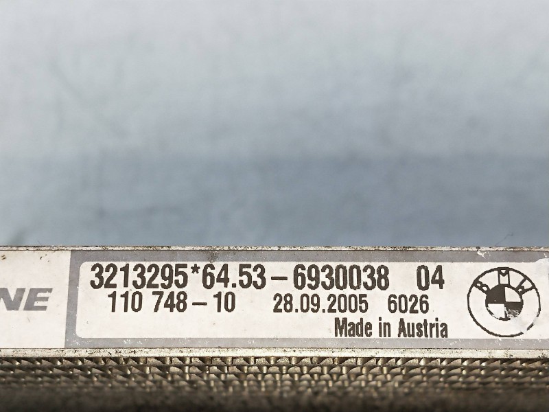 Recambio de condensador / radiador aire acondicionado para bmw serie 1 berlina (e81/e87) 116i referencia OEM IAM 3213295 6930038