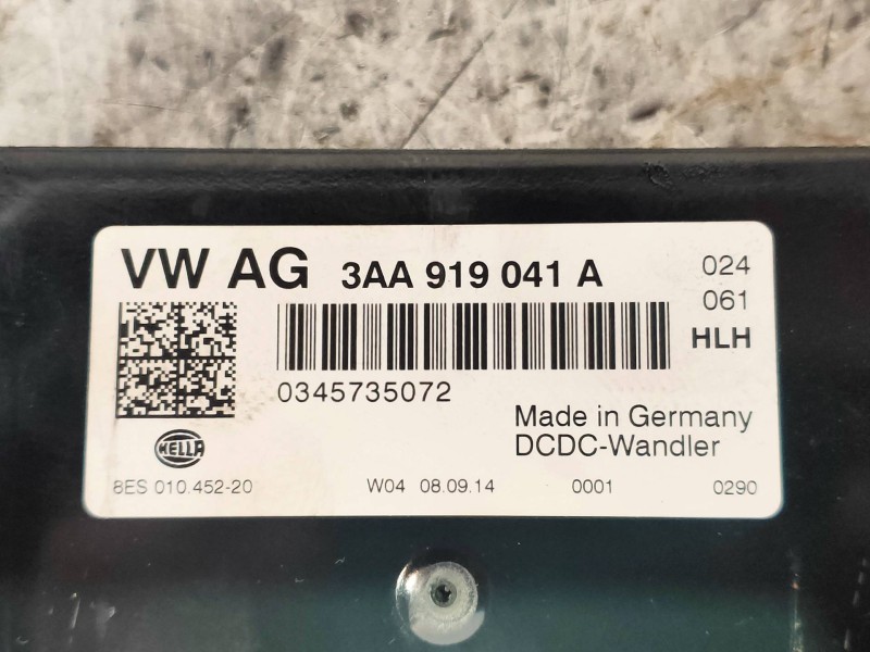 Recambio de modulo electronico para volkswagen scirocco (138) r-line bmt referencia OEM IAM 3AA919041A 0345735072 8ES01045220