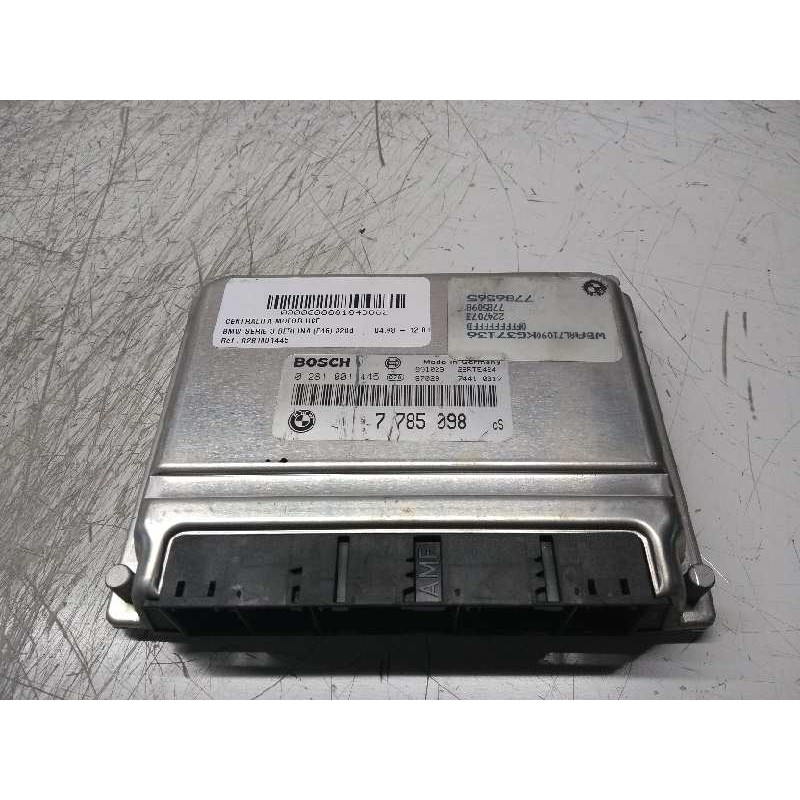 Recambio de centralita motor uce para bmw serie 3 berlina (e46) 320d referencia OEM IAM 0281001445 7785098 13617788359