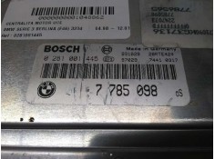Recambio de centralita motor uce para bmw serie 3 berlina (e46) 320d referencia OEM IAM 0281001445 7785098 13617788359 2