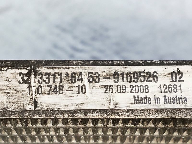 Recambio de condensador / radiador aire acondicionado para bmw serie 1 berlina (e81/e87) 118d referencia OEM IAM 9169526  