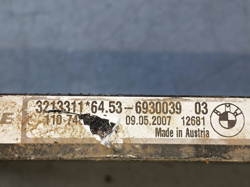 Recambio de condensador / radiador aire acondicionado para bmw serie 3 coupe (e92) 320d referencia OEM IAM 6930039 3213311 