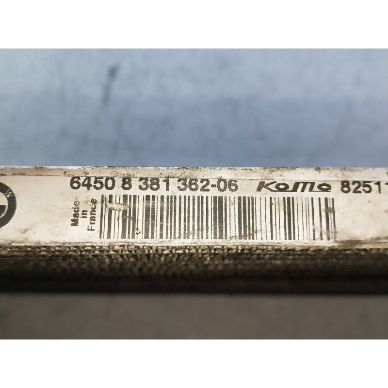 Recambio de condensador / radiador aire acondicionado para bmw serie 5 berlina (e60) 3.0 turbodiesel cat referencia OEM IAM 6450