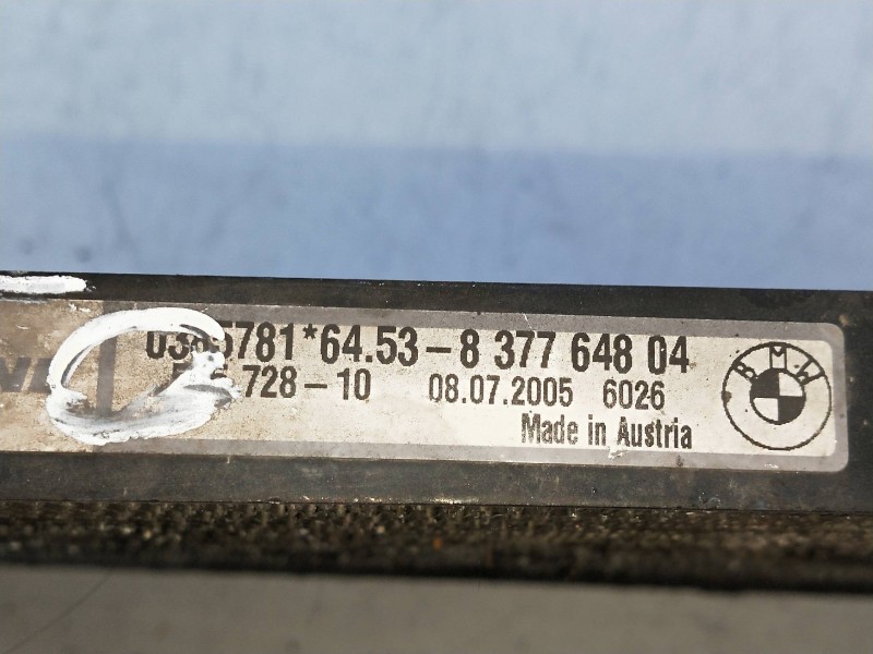 Recambio de condensador / radiador aire acondicionado para bmw x3 (e83) 2.0d referencia OEM IAM 837764804  