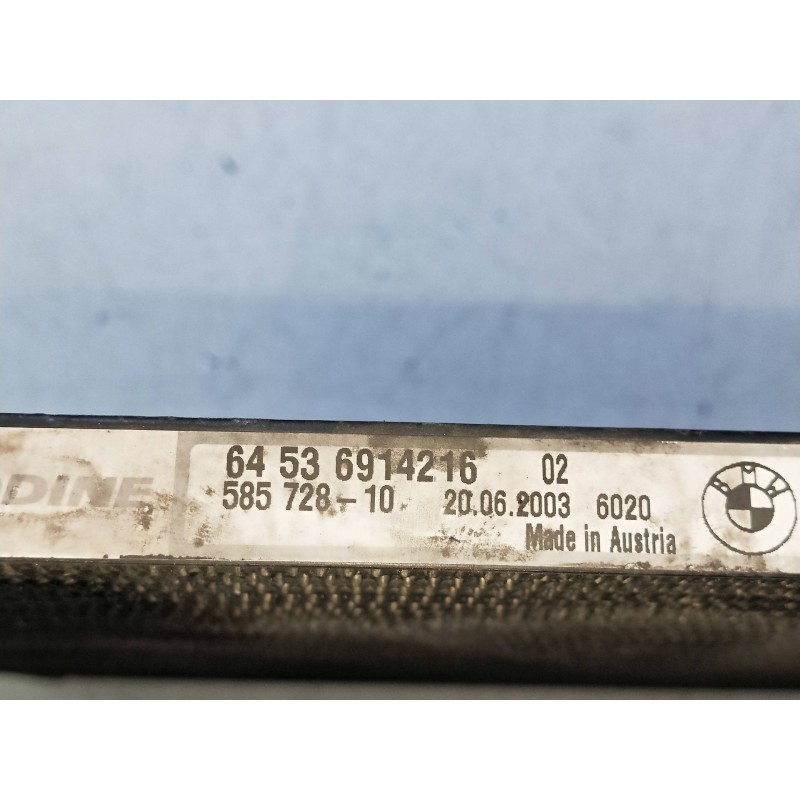 Recambio de condensador / radiador aire acondicionado para bmw x5 (e53) 3.0 24v turbodiesel cat referencia OEM IAM 64536914216  