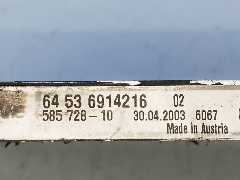 Recambio de condensador / radiador aire acondicionado para bmw x5 (e53) 3.0d referencia OEM IAM 64536914216   Recambio de condensador / radiador aire acondicionado para bmw x5 (e53) 3.0d referencia OEM IAM 64536914216