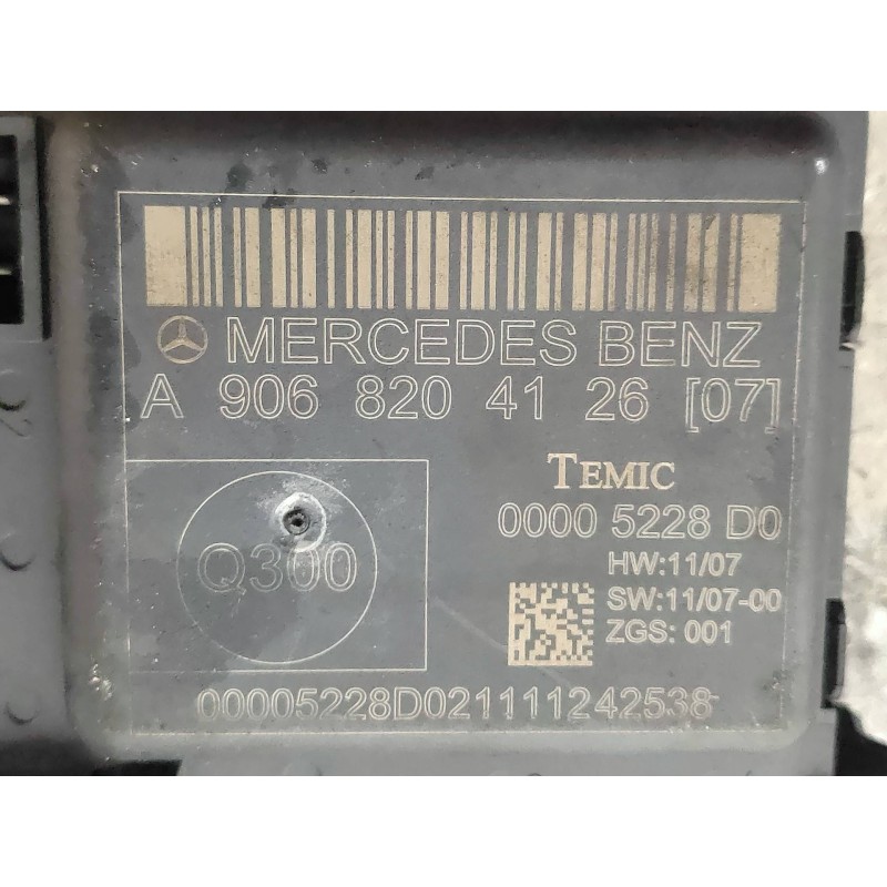 Recambio de modulo electronico para mercedes sprinterii caja cerrada (desde 01.06) 216 (906.613) referencia OEM IAM A9068204126 