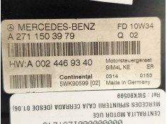 Recambio de centralita motor uce para mercedes sprinterii caja cerrada (desde 01.06) 216 (906.613) referencia OEM IAM 5WK90599 A 2
