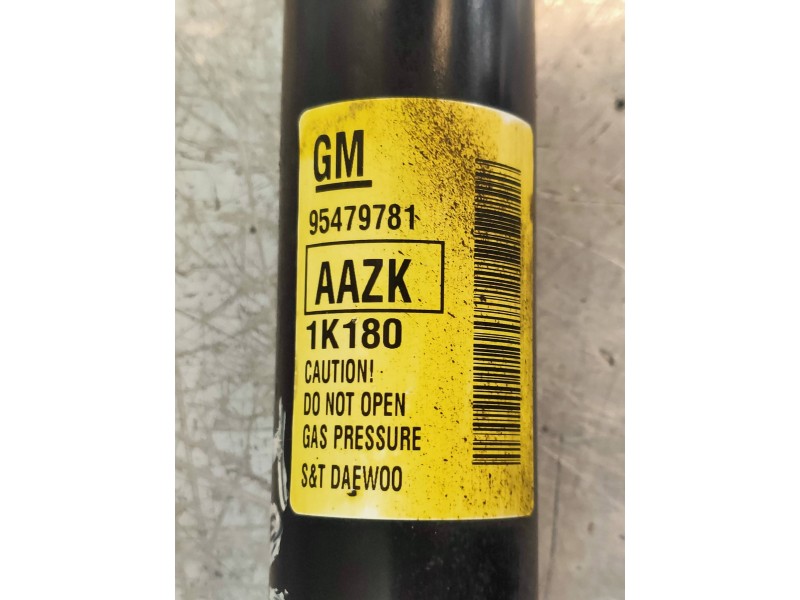 Recambio de amortiguador trasero derecho para chevrolet aveo berlina hatchback lt referencia OEM IAM 95479781  