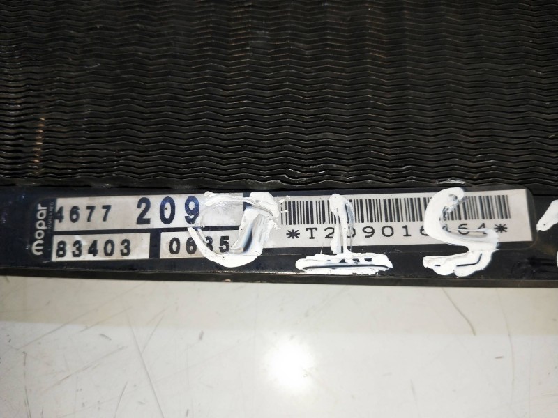 Recambio de condensador / radiador aire acondicionado para chrysler voyager (gs) 2.5 turbodiesel referencia OEM IAM 4677209  