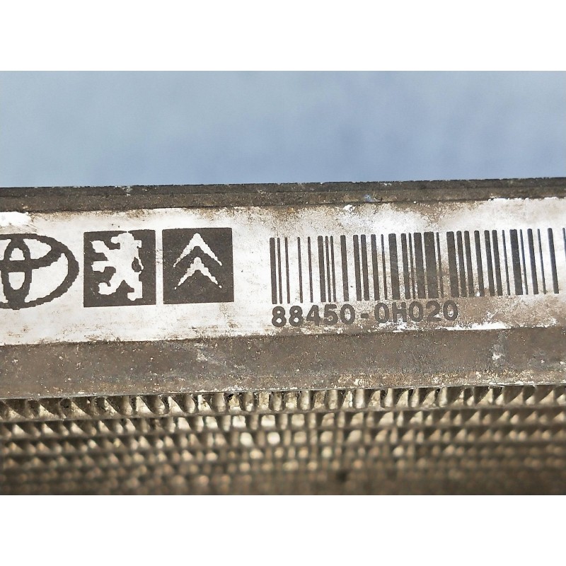 Recambio de condensador / radiador aire acondicionado para citroen c1 1.0 cat (384f) referencia OEM IAM 884500H020  