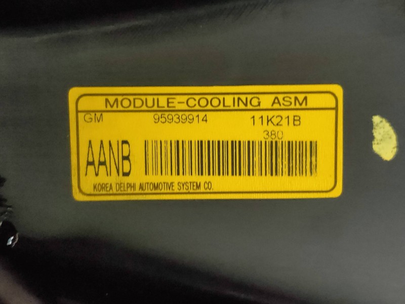 Recambio de electroventilador para chevrolet aveo berlina hatchback lt referencia OEM IAM F00S3D2020 622876 11K21B 95939914