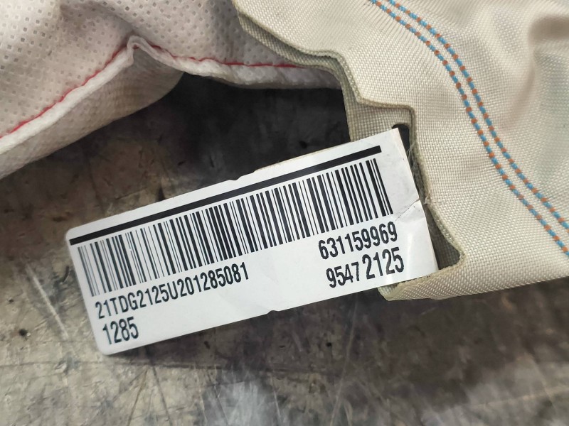 Recambio de airbag cortina delantero derecho para chevrolet aveo berlina hatchback lt referencia OEM IAM 95472125  