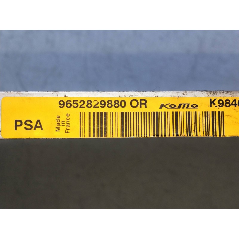 Recambio de condensador / radiador aire acondicionado para citroen berlingo 2.0 hdi cat (rhy / dw10td) referencia OEM IAM 965282