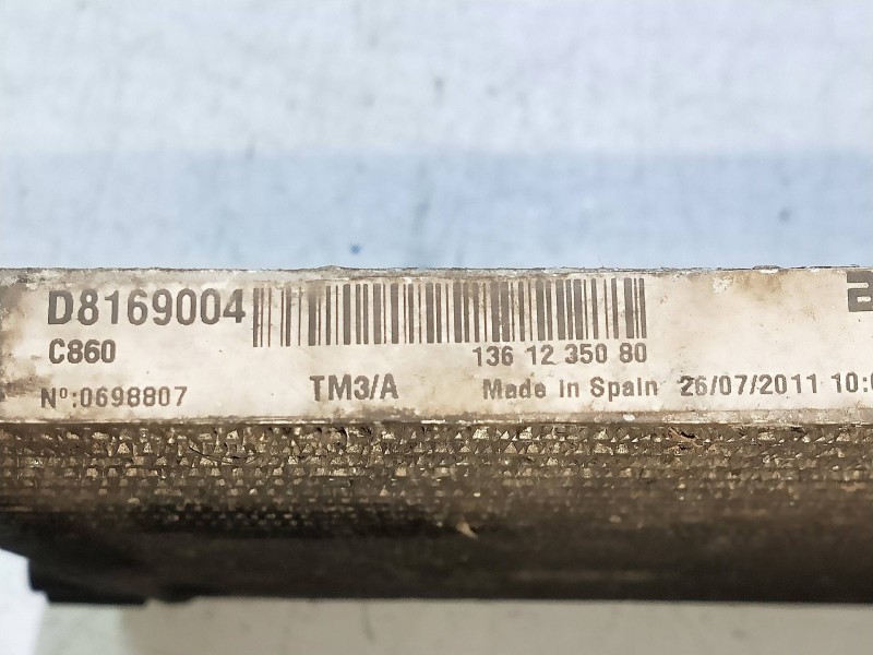 Recambio de condensador / radiador aire acondicionado para citroen jumper combi (06.2006) 33 l2h2 hdi 120 club referencia OEM IA