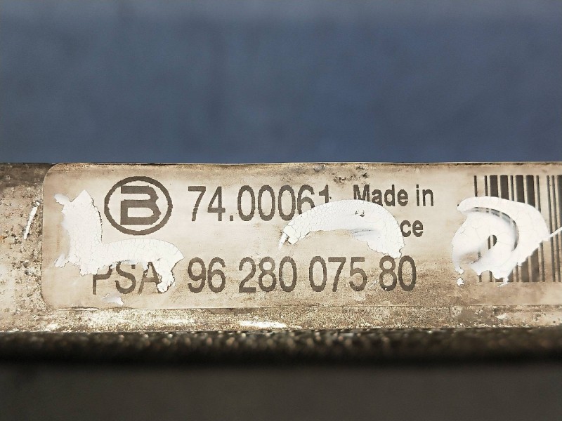 Recambio de condensador / radiador aire acondicionado para citroen xsara coupe 2.0 vts referencia OEM IAM 9628007580  