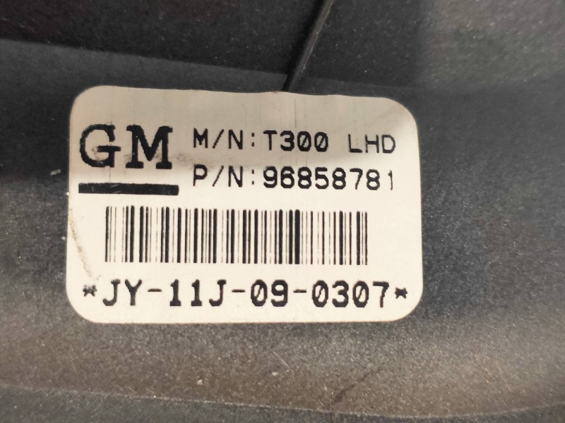 Recambio de potenciometro pedal para chevrolet aveo berlina hatchback lt referencia OEM IAM 96858781  