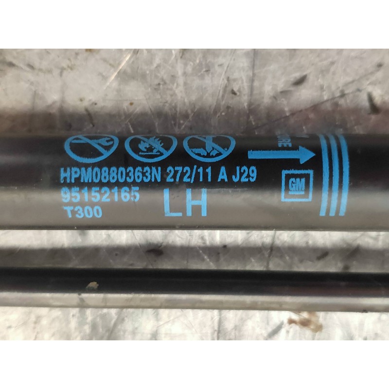 Recambio de amortiguadores maletero / porton para chevrolet aveo berlina hatchback lt referencia OEM IAM 95152165 92152166 