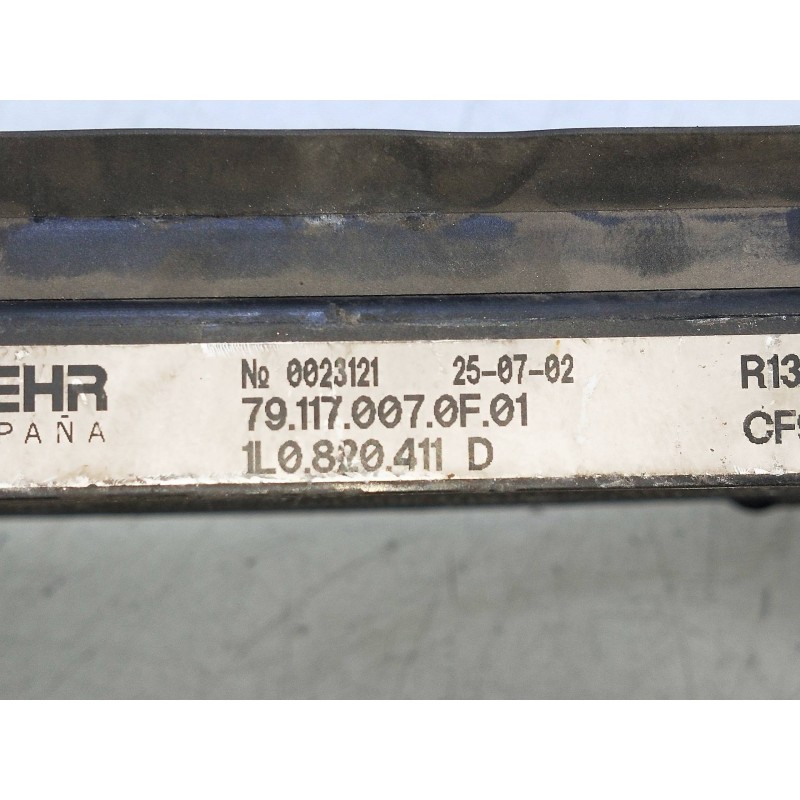 Recambio de condensador / radiador aire acondicionado para fiat scudo (222) 2.0 jtd cat referencia OEM IAM 1L0820411D   Recambio de condensador / radiador aire acondicionado para fiat scudo (222) 2.0 jtd cat referencia OEM IAM 1L0820411D