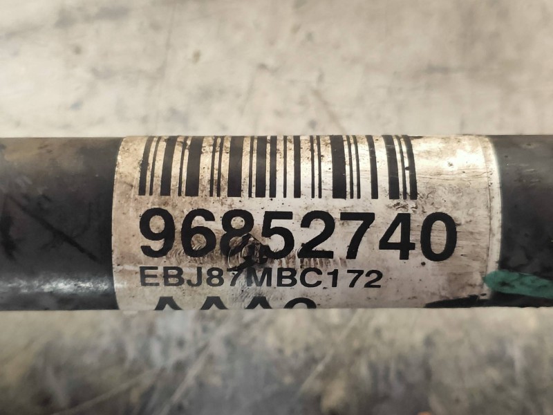 Recambio de transmision delantera izquierda para chevrolet aveo berlina hatchback lt referencia OEM IAM 96852740  